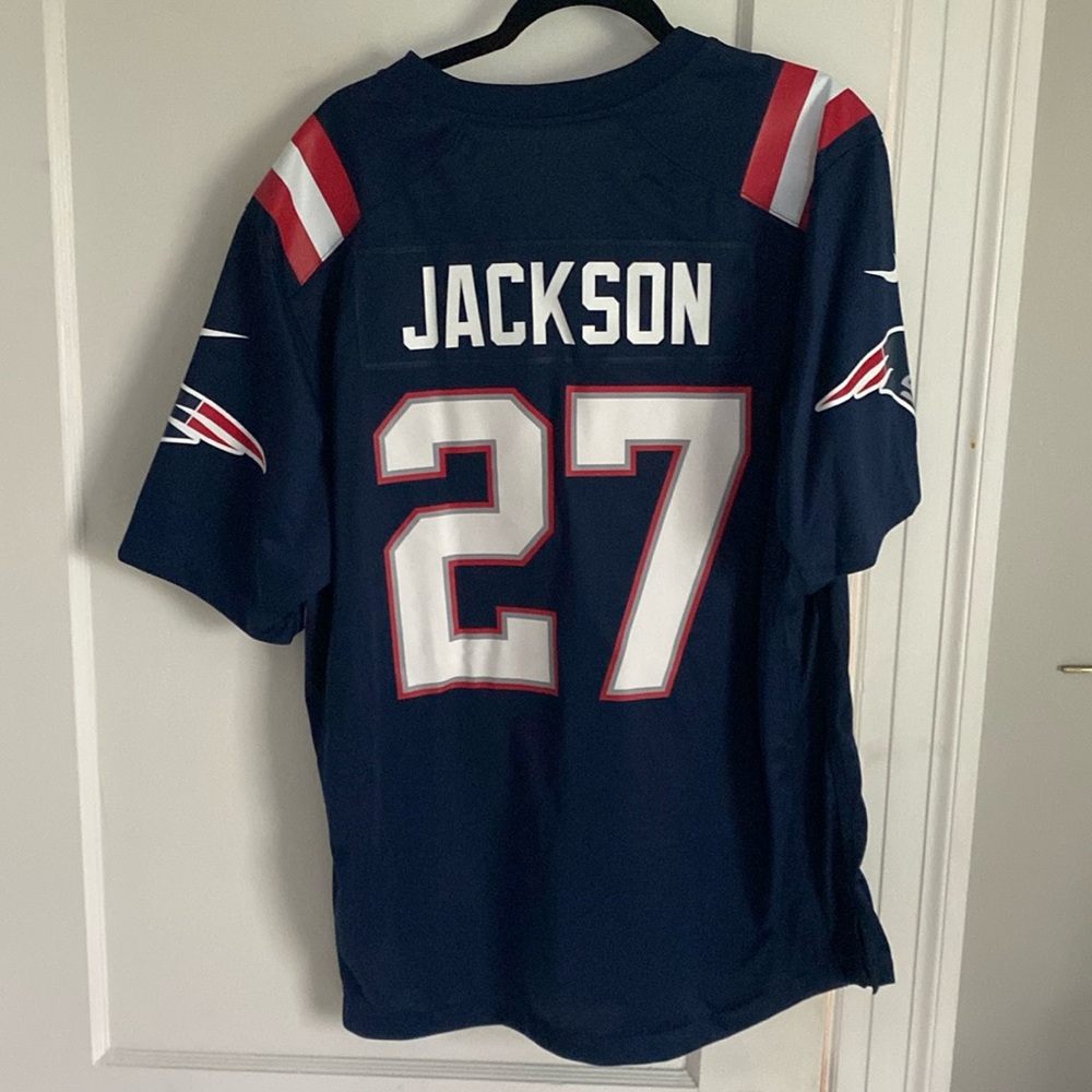 JC Jackson #27 New England Patriots Jersey Size Large